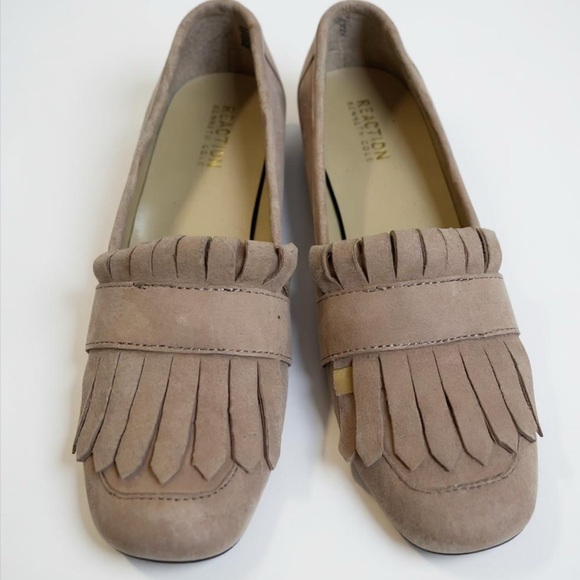 Kenneth Cole’s Reaction suede Pink Loafer Shoes - Picture 2 of 6